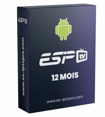 abonnement esiptv 12mois