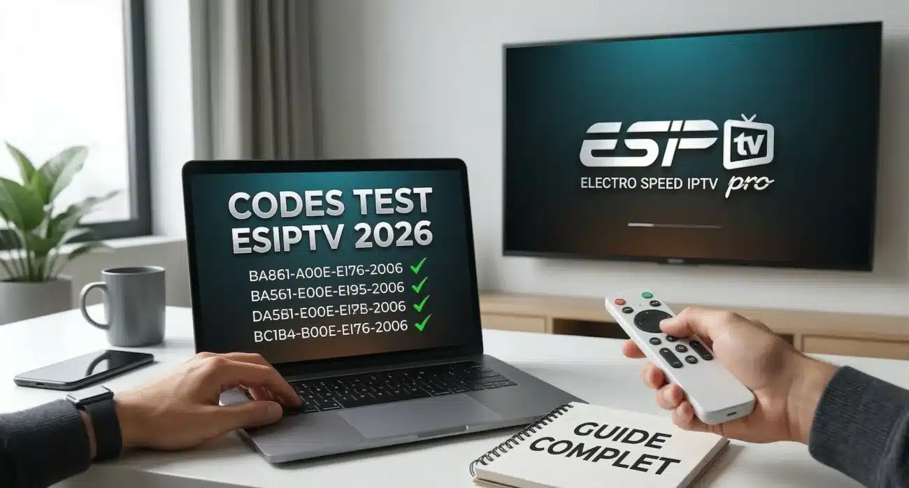 ESIPTV Code Gratuit 2026 Codes Test et Guide Complet